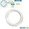 BRUMIZEO tube blanc basse pression en nylon de 5 mètres pour brumisation