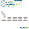 10 anti drip misting nozzles with filter