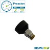 BRUMIZEO accessoire raccord robinet G3/4M pour connexion tube brumisation diamètre 8