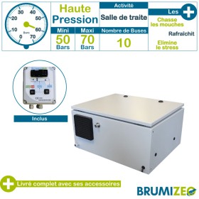 BRUMIZEO haute pression gamme professionnelle BRUMIBOX 10 buses