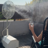 Brumiventilateur brumizeo brumisateur ventilateur en action